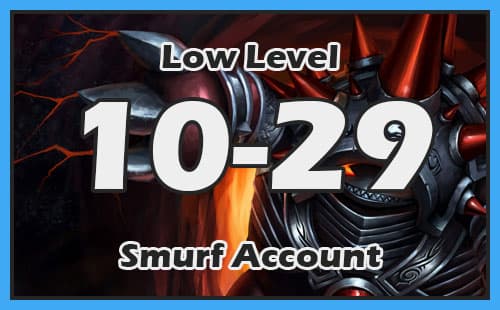 LoL Smurf - Low Level (10-29)